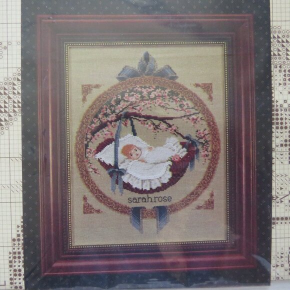 New Baby Butternut Road New Cross Stitch Vintage Pattern BR 9, 1993 - Picture 2 of 3